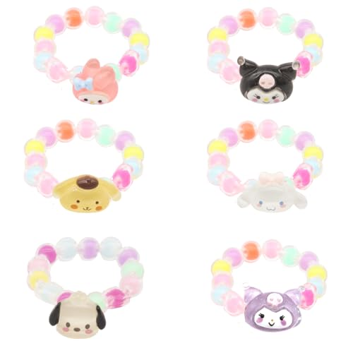 SANNIDHI® SANNDHI Cute Bracelet Crystal Pearl Bracelet, Anime Elastic Stretch Crystal Bead Bracelet Lovely Cartoon Elastic Beaded Bracelets Suitable for Ages 3-10 SANNIDHI® SANNDHI Cute Bracelet Crystal Pearl Bracelet, Anime Elastic Stretch Crystal Bead Bracelet Lovely Cartoon Elastic Beaded Bracelets Suitable for Ages 3-10